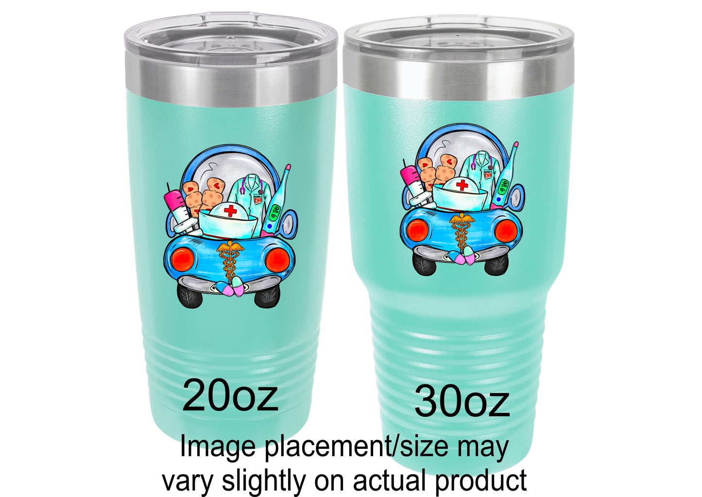 Nurse Truck Tumbler