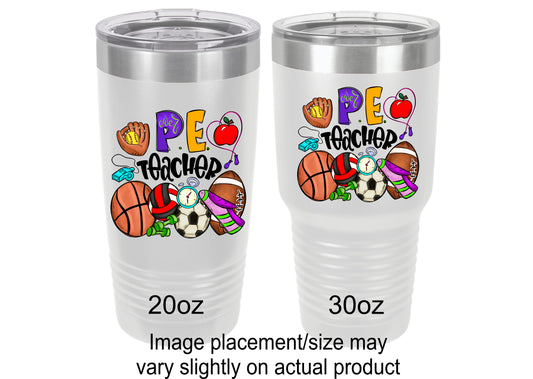 PE Teacher Tumbler